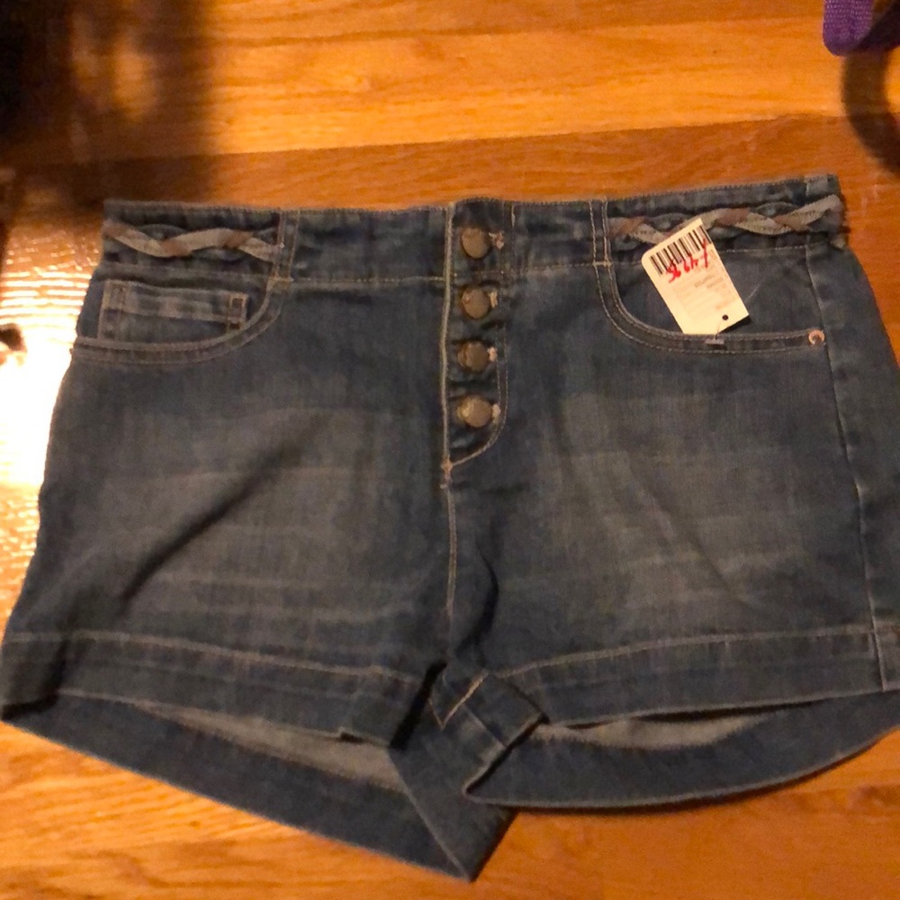Free people short jean shorts